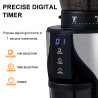 BIOLOMIX Burr Mill: 31 Grind Settings for Perfect Coffee