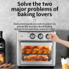 BALASHOV 26L Air Fryer: Large Capacity, Oilless Cooking & Visible W...