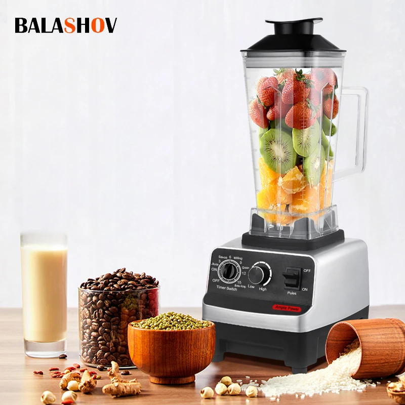 BALASHOV 2000W Heavy Duty Blender: Smoothies, Juices & More