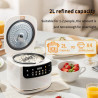 BALASHOV 2L Multicooker: Smart Rice & Steam Cooker for 1-3 People