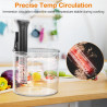 BALASHOV 1800W Immersion Circulator: Precise Sous Vide Cooking