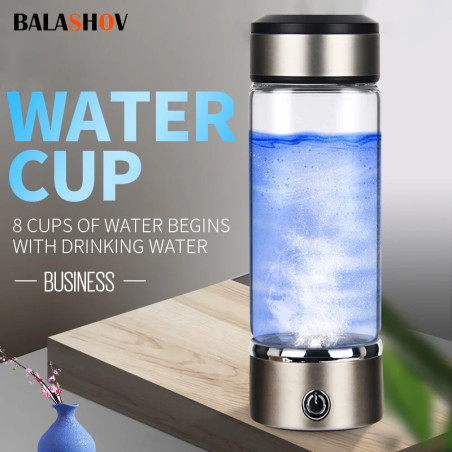 BALASHOV: Portable Hydrogen Water Bottle for Hydration & Wellness