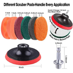 BALASHOV Power Scrubber: Clean Bath & Kitchen Deeply
