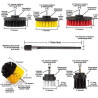 BALASHOV Power Scrubber: Clean Bath & Kitchen Deeply