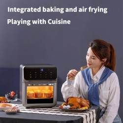 BALASHOV 10L Air Fryer: 360 Convection Cooking, Oil-Free