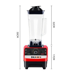 BALASHOV 2000W Heavy Duty Blender: Smoothies, Juices & More!