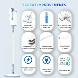 BALASHOV Powerful Steam Mop: Sanitize All Floors