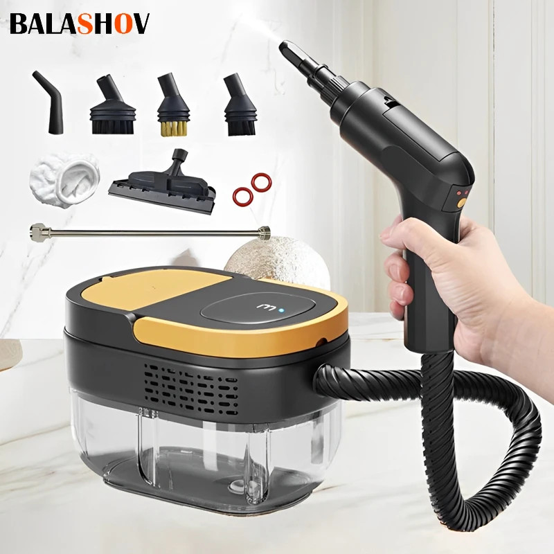 BALASHOV 2500W Powerful Handheld Steam Cleaner - High Pressure for ...