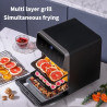 BALASHOV 10L Air Fryer: Healthy & Crispy Cooking with 360 Convection
