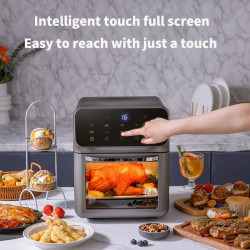 BALASHOV 10L Air Fryer: Healthy & Crispy Cooking with 360 Convection