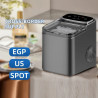 BALASHOV Compact Smart Ice Maker: Fast, Portable, Touchscreen Control