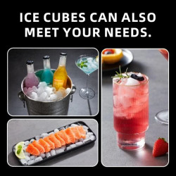 BALASHOV Compact Smart Ice Maker: Fast, Portable, Touchscreen Control