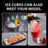 BALASHOV Compact Smart Ice Maker: Fast, Portable, Touchscreen Control