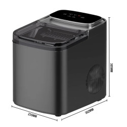 BALASHOV Compact Smart Ice Maker: Fast, Portable, Touchscreen Control