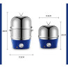 BALASHOV Electric Egg Boiler - Double Layers, Steam & More