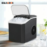BALASHOV Mini Ice Maker: Quick, Portable Cubes for Any Occasion
