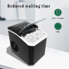 BALASHOV Mini Ice Maker: Quick, Portable Cubes for Any Occasion