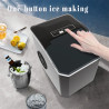 BALASHOV Mini Ice Maker: Quick, Portable Cubes for Any Occasion