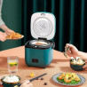 BALASHOV Mini Rice Cooker: 1.2L Auto Cook for 1-2 People
