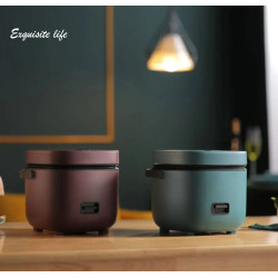 BALASHOV Mini Rice Cooker: 1.2L Auto Cook for 1-2 People