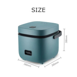 BALASHOV Mini Rice Cooker: 1.2L Auto Cook for 1-2 People