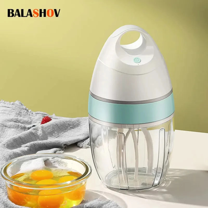 BALASHOV Electric Milk Frother & Whisk: 4-in-1 Kitchen Helper