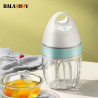 BALASHOV Electric Milk Frother & Whisk: 4-in-1 Kitchen Helper