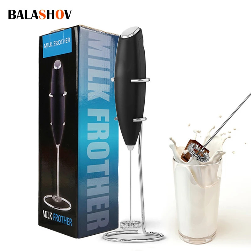 BALASHOV Electric Milk Frother: Perfect Coffee & Cocoa