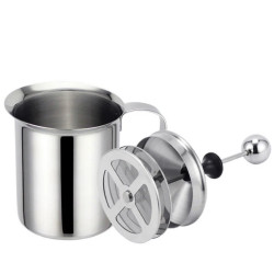 BALASHOV Stainless Milk Frother - Creamy Coffee & More