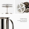 BALASHOV Stainless Milk Frother - Creamy Coffee & More