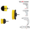 BALASHOV 3PCS Electric Scrubber Brushes - Deep Clean Surfaces