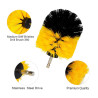 BALASHOV 3PCS Electric Scrubber Brushes - Deep Clean Surfaces