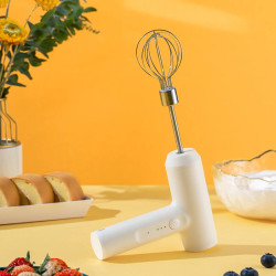 BALASHOV Electric Foam Maker: 3 Speeds for Perfect Lattes & More