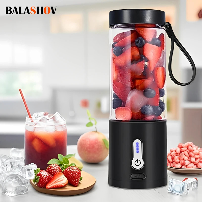 BALASHOV: Blend Anywhere - Powerful 530ml Portable Blender