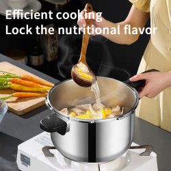 BALASHOV 4L Gas Pressure Cooker - Fast, Safe & Energy Efficient