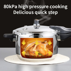 BALASHOV 4L Gas Pressure Cooker - Fast, Safe & Energy Efficient