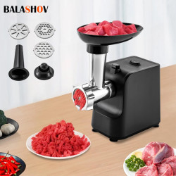 BALASHOV 1000W Electric Meat Grinder: Make Sausages & More!