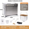 BALASHOV Automatic Bread & Noodle Maker - Multifunctional Breakfast