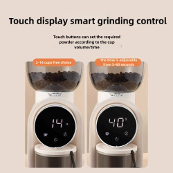 BALASHOV Electric Coffee Grinder: Burr Mill for Perfect Espresso & ...