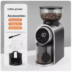 BALASHOV Electric Coffee Grinder: Burr Mill for Perfect Espresso & ...