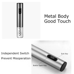 BALASHOV Electric Wine Opener: Automatic & Rechargeable
