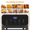 BALASHOV 10L Air Fryer: Large Capacity, Oil-Free & Healthy Frying