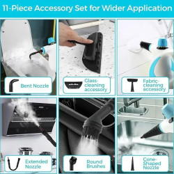BALASHOV Powerful Portable Steam Cleaner for All Surfaces