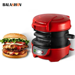 BALASHOV Mini Burger & Sandwich Maker: Quick, Easy Breakfasts