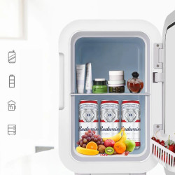BALASHOV Mini Fridge - Portable & Quiet Cooling for Any Place