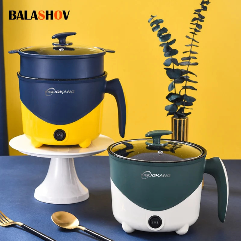 BALASHOV Electric Hot Pot & Rice Cooker: Compact & Versatile