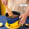 BALASHOV Electric Hot Pot & Rice Cooker: Compact & Versatile