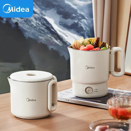 MIDEA Folding Electric Kettle: Fast Boil, Portable & Compact