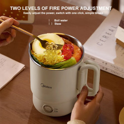 MIDEA Folding Electric Kettle: Fast Boil, Portable & Compact