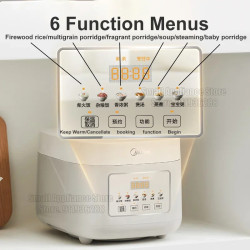 MIDEA Healthy Rice Cooker: Effortless Meals in One Pot